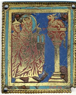 Plaque with Moses, Aaron, and the Brazen Serpent by Anonymous