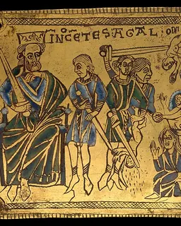 Plaque with the Massacre of the Innocents by Anonymous