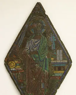 Plaque with Christ as Mediator by Anonymous