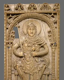 Plaque with the Virgin Mary as a Personification of the Church by Anonymous