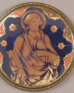 Medallion with Saint Peter by Anonymous
