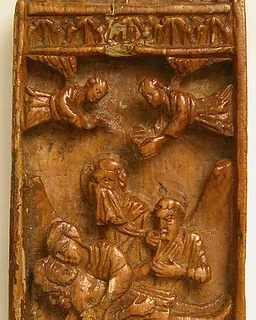 Icon of the Lamentation by Anonymous