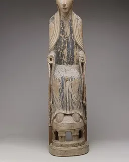 Enthroned Virgin by Anonymous