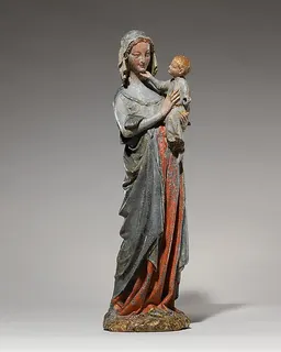 Devotional Statuette of the Virgin and Child by Anonymous