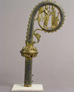 Head of a Crozier with the Annunciation by Anonymous