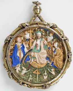 Pendant Medallion with the Last Judgment by Anonymous