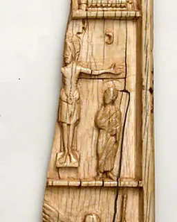 Wing of an Ivory Triptych with Scenes from the Life of Christ by Anonymous