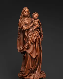 Standing Virgin and Child by Niclaus Gerhaert von Leyden