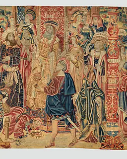 Moses and Aaron Before Pharaoh by Anonymous