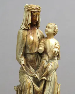 Seated Virgin and Child by Anonymous