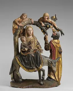 The Miracle of the Palm Tree on the Flight to Egypt by Anonymous