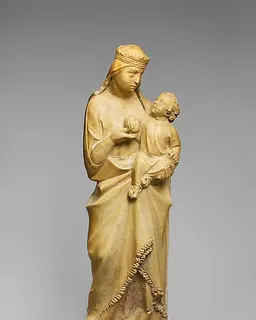Standing Virgin and Child by Anonymous