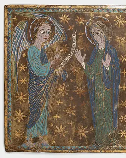 Plaque with the Annunciation by Anonymous