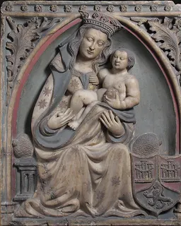 Virgin and Child by Anonymous