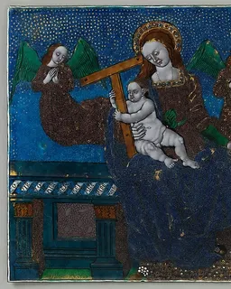 Plaque with the Virgin and Child by Master of the Triptych of Louis XII
