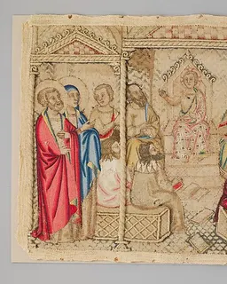 Christ  Among the Doctors by Workshop of Geri Lapi