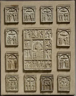 Icon with Christ Pantepotes and the Chorus of Saints by Anonymous
