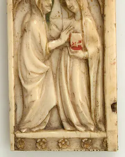 Plaque with the Visitation by Anonymous