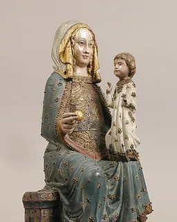 Seated Virgin and Child by Anonymous