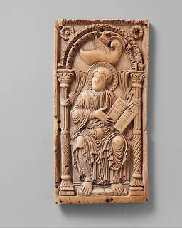 Plaque with Saint John the Evangelist by Anonymous