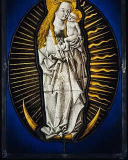 Virgin of the Apocalypse by Master of the Amsterdam Cabinet