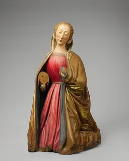 Kneeling Virgin by Paolo Aquilano