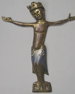 Appliqué Figure of Christ by Anonymous