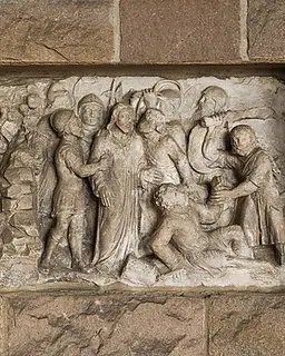 The Agony in the Garden and The Betrayal (from Scenes from the Passion of Christ) by Anonymous