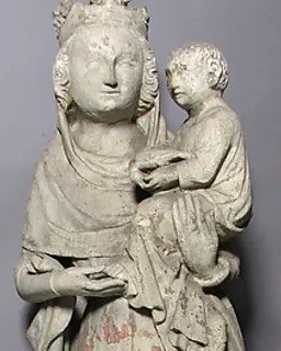 Standing Virgin and Child by Anonymous