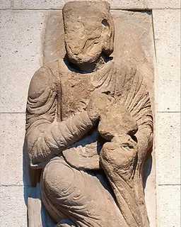 Sculpture of a Wise Man (from a Group with the Adoration of the Magi) by Anonymous