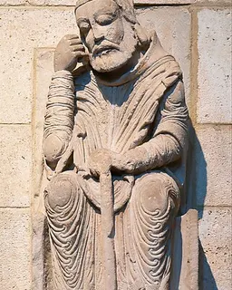 Joseph (from a group with the Adoration of the Magi) by Anonymous