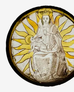 Roundel with the Virgin and Child by Anonymous