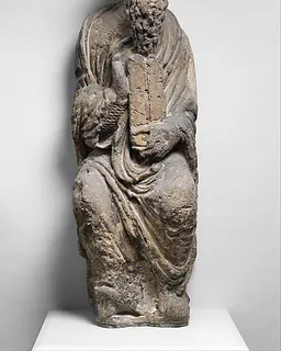 Sculpture of Moses with Tablets of the Law by Anonymous