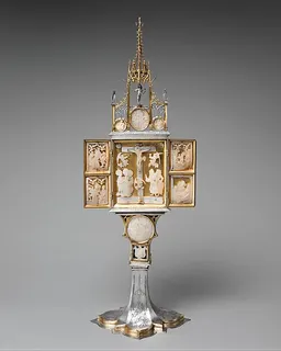 Triptych with Scenes from the Passion of Christ by Master Pertoldus
