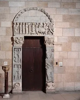 Portal from the Church of San Leonardo al Frigido by Biduinus