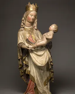 Standing Virgin and Child by Anonymous