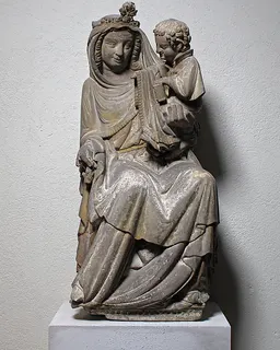 Seated Virgin and Child by Anonymous
