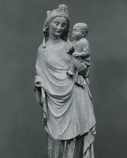 Standing Virgin and Child by Anonymous