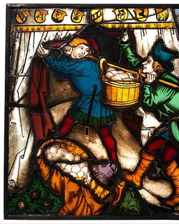 Storing up Manna by Friedrich Brunner