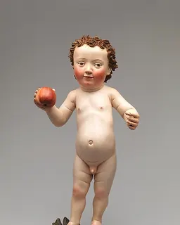 Christ Child with an Apple by Michel Erhart