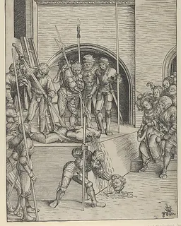 The Beheading of St. John the Baptist by Lucas Cranach the Elder