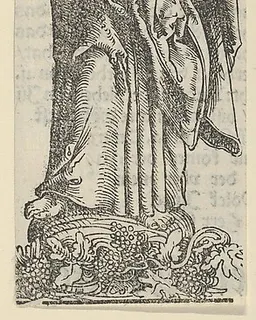 Silver Statuette of St. John the Baptist from the Wittenberg Reliquaries by Lucas Cranach the Elder