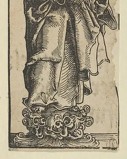 Silver Statuette of St. Peter, from the "Wittenberg Reliquaries" by Lucas Cranach the Elder