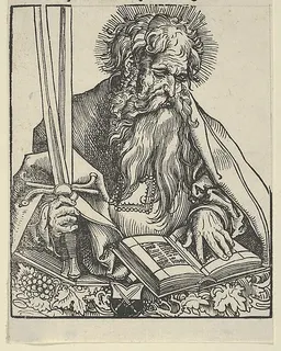 Bust of St. Paul, from the Wittenberg Reliquaries by Lucas Cranach the Elder
