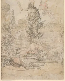 The Resurrection, from Life of the Virgin and Christ by Francesco Rosselli