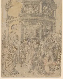 The Pentecost, from "Life of the Virgin and Christ" by Francesco Rosselli