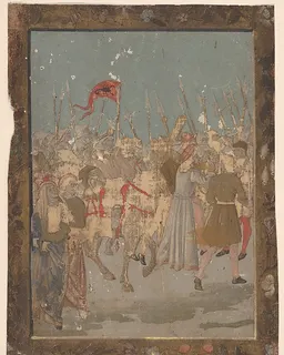 The Bearing of the Cross, from Life of the Virgin and Christ by Francesco Rosselli