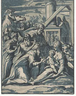 Adoration of the Magi by Niccolò Vicentino