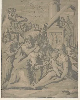 Adoration of the Magi by Niccolò Vicentino