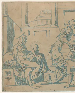 The Adoration of the Magi by Niccolò Vicentino